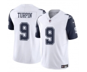 Men's Dallas Cowboys #9 KaVontae Turpin White 2023 F.U.S.E Vapor Untouchable Limited Stitched Football Jersey