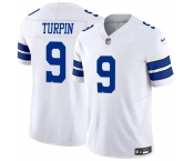 Men's Dallas Cowboys #9 KaVontae Turpin White 2023 F.U.S.E Vapor Untouchable Limited Stitched Football Jerseys