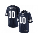 Men's Nike Dallas Cowboys #10 Ryan Switzer Limited Navy Blue Team Color NFL Jersey