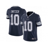 Men's Nike Dallas Cowboys #10 Ryan Switzer Vapor Untouchable Limited Navy Blue Team Color NFL Jersey