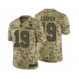 Men's Nike Dallas Cowboys #19 Amari Cooper Limited Camo 2018 Salute to Service NFL Jersey