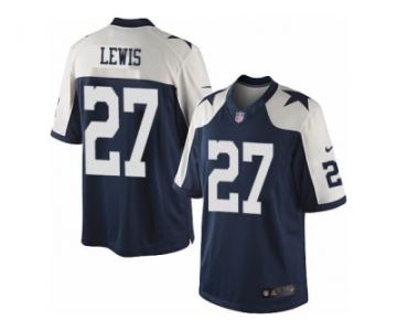 Men's Nike Dallas Cowboys #27 Jourdan Lewis Limited Navy Blue Throwback Alternate NFL Jersey