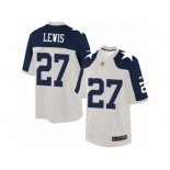 Men's Nike Dallas Cowboys #27 Jourdan Lewis Limited White Throwback Alternate NFL Jersey