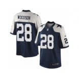 Men's Nike Dallas Cowboys #28 Darren Woodson Limited Navy Blue Throwback Alternate NFL Jersey