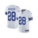 Men's Nike Dallas Cowboys #28 Darren Woodson Vapor Untouchable Limited White NFL Jersey