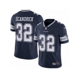 Men's Nike Dallas Cowboys #32 Orlando Scandrick Vapor Untouchable Limited Navy Blue Team Color NFL Jersey