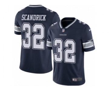 Men's Nike Dallas Cowboys #32 Orlando Scandrick Vapor Untouchable Limited Navy Blue Team Color NFL Jersey