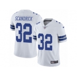 Men's Nike Dallas Cowboys #32 Orlando Scandrick Vapor Untouchable Limited White NFL Jersey