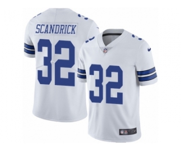 Men's Nike Dallas Cowboys #32 Orlando Scandrick Vapor Untouchable Limited White NFL Jersey