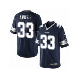 Men's Nike Dallas Cowboys #33 Chidobe Awuzie Limited Navy Blue Team Color NFL Jersey