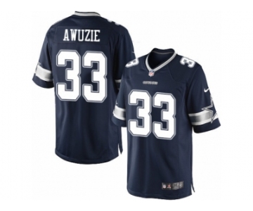 Men's Nike Dallas Cowboys #33 Chidobe Awuzie Limited Navy Blue Team Color NFL Jersey