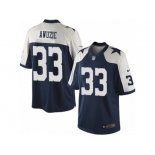 Men's Nike Dallas Cowboys #33 Chidobe Awuzie Limited Navy Blue Throwback Alternate NFL Jersey