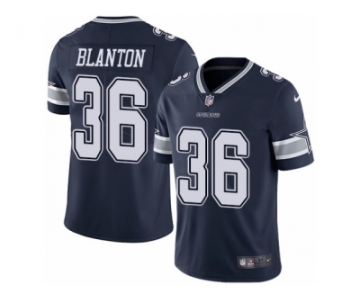 Men's Nike Dallas Cowboys #36 Robert Blanton Vapor Untouchable Limited Navy Blue Team Color NFL Jersey