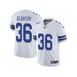 Men's Nike Dallas Cowboys #36 Robert Blanton Vapor Untouchable Limited White NFL Jersey