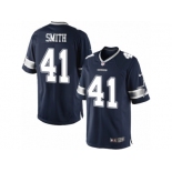 Men's Nike Dallas Cowboys #41 Keith Smith Limited Navy Blue Team Color NFL Jersey