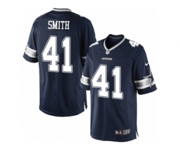 Men's Nike Dallas Cowboys #41 Keith Smith Limited Navy Blue Team Color NFL Jersey