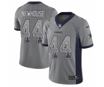 Men's Nike Dallas Cowboys #44 Robert Newhouse Limited Gray Rush Drift Fashion NFL Jersey