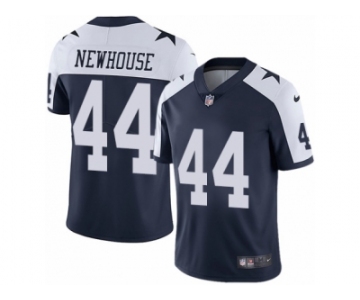 Men's Nike Dallas Cowboys #44 Robert Newhouse Vapor Untouchable Limited Navy Blue Throwback Alternate NFL Jersey