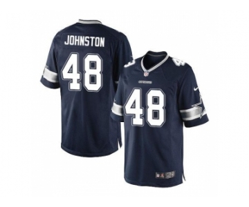 Men's Nike Dallas Cowboys #48 Daryl Johnston Navy Blue Limited Home Jersey