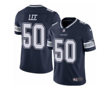 Men's Nike Dallas Cowboys #50 Sean Lee Vapor Untouchable Limited Navy Blue Team Color NFL Jersey