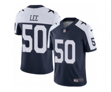 Men's Nike Dallas Cowboys #50 Sean Lee Vapor Untouchable Limited Navy Blue Throwback Alternate NFL Jersey