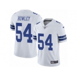 Men's Nike Dallas Cowboys #54 Chuck Howley Vapor Untouchable Limited White NFL Jersey