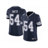 Men's Nike Dallas Cowboys #54 Jaylon Smith Vapor Untouchable Limited Navy Blue Team Color NFL Jersey