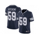 Men's Nike Dallas Cowboys #59 Anthony Hitchens Vapor Untouchable Limited Navy Blue Team Color NFL Jersey