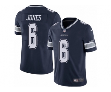 Men's Nike Dallas Cowboys #6 Chris Jones Vapor Untouchable Limited Navy Blue Team Color NFL Jersey