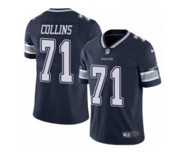 Men's Nike Dallas Cowboys #71 La'el Collins Vapor Untouchable Limited Navy Blue Team Color NFL Jersey