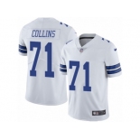 Men's Nike Dallas Cowboys #71 La'el Collins Vapor Untouchable Limited White NFL Jersey