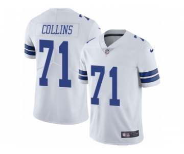 Men's Nike Dallas Cowboys #71 La'el Collins Vapor Untouchable Limited White NFL Jersey