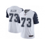 Men's Nike Dallas Cowboys #73 Larry Allen Limited White Rush NFL Jersey