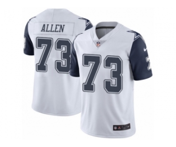 Men's Nike Dallas Cowboys #73 Larry Allen Limited White Rush NFL Jersey