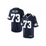 Men's Nike Dallas Cowboys #73 Larry Allen Navy Blue Limited Jersey