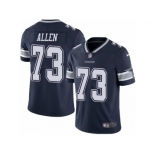 Men's Nike Dallas Cowboys #73 Larry Allen Vapor Untouchable Limited Navy Blue Team Color NFL Jersey