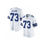 Men's Nike Dallas Cowboys #73 Larry Allen White Limited Jersey