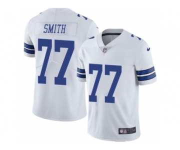 Men's Nike Dallas Cowboys #77 Tyron Smith Vapor Untouchable Limited White NFL Jersey