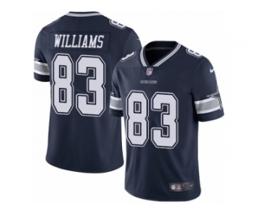 Men's Nike Dallas Cowboys #83 Terrance Williams Vapor Untouchable Limited Navy Blue Team Color NFL Jersey