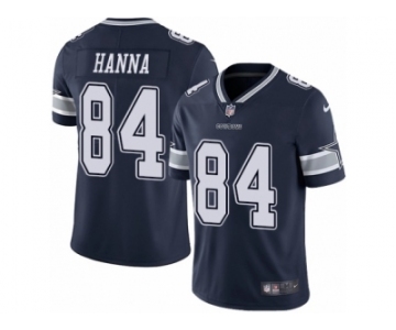 Men's Nike Dallas Cowboys #84 James Hanna Vapor Untouchable Limited Navy Blue Team Color NFL Jersey