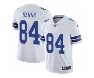 Men's Nike Dallas Cowboys #84 James Hanna Vapor Untouchable Limited White NFL Jersey