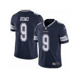 Men's Nike Dallas Cowboys #9 Tony Romo Vapor Untouchable Limited Navy Blue Team Color NFL Jersey