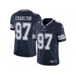 Men's Nike Dallas Cowboys #97 Taco Charlton Vapor Untouchable Limited Navy Blue Team Color NFL Jersey