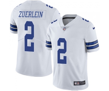 Nike Cowboys #2 Greg Zuerlein White Men's Stitched NFL Vapor Untouchable Limited Jersey