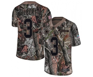 Nike Cowboys #3 Garrett Gilbert Camo Men's Stitched NFL Limited Rush Realtree Jersey