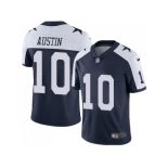 Nike Dallas Cowboys #10 Tavon Austin Navy Blue Thanksgiving Men Stitched NFL Vapor Untouchable Limited Throwback Jersey