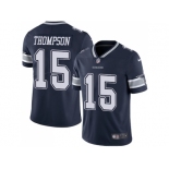 Nike Dallas Cowboys #15 Deonte Thompson Navy Blue Team Color Men Stitched NFL Vapor Untouchable Limited Jersey