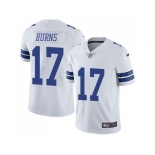 Nike Dallas Cowboys #17 Allen Hurns White Men Stitched NFL Vapor Untouchable Limited Jersey