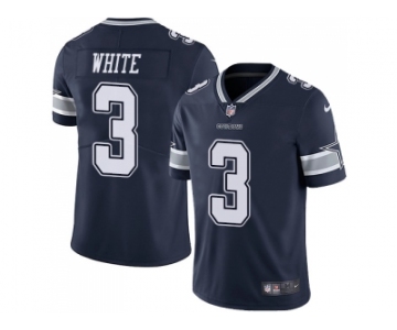 Nike Dallas Cowboys #3 Mike White Navy Blue Team Color Men Stitched NFL Vapor Untouchable Limited Jersey