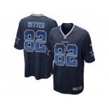 Nike Dallas Cowboys #82 Jason Witten Navy Blue Team Color Men's Stitched NFL Limited Strobe Jersey